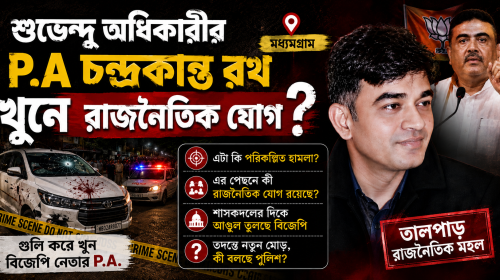 Political Link to the Murder of Suvendu Adhikaris PA Chandrakanta Rath new