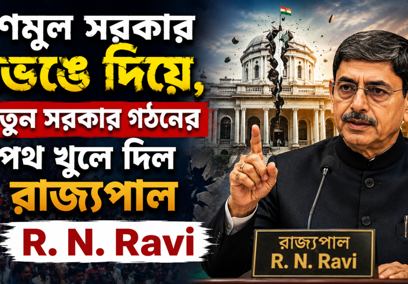 তৃণমূল সরকার ভেঙে দিয়ে, নতুন সরকার গঠনের পথ খুলে দিল রাজ্যপাল