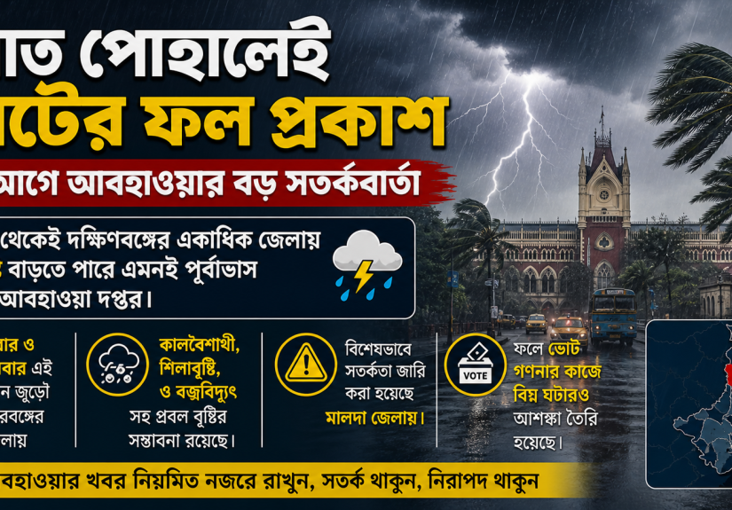 wb assemble election counting takes place today amidst the fury of the kalbaishakhi storm!